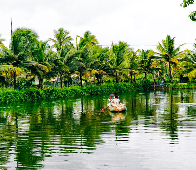 Famous island in Kerala